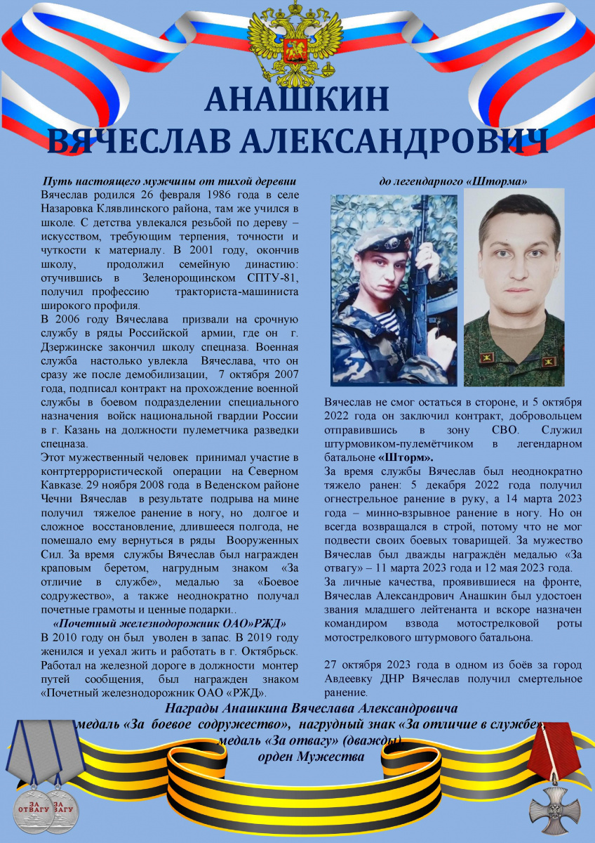 Анашкин Вячеслав Александрович